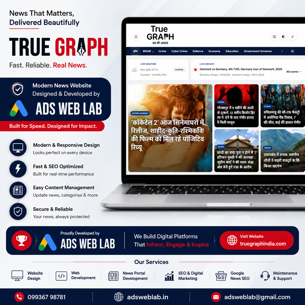 True graph india